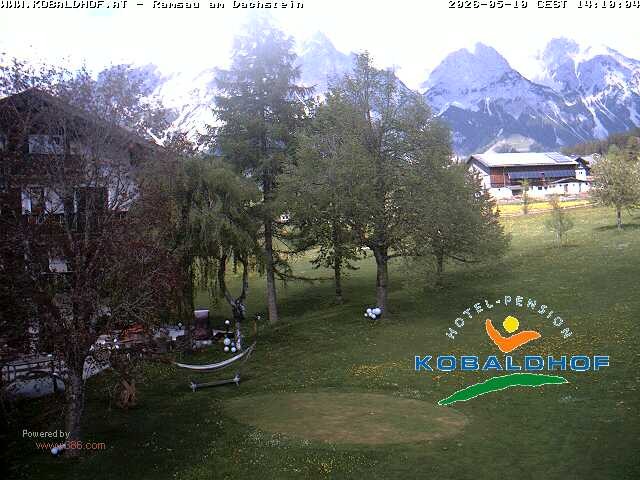 Archiv Foto Webcam Ramsau am Dachstein: Golfplatz am Kobaldhof
