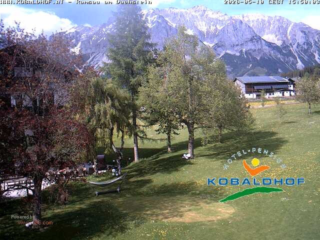 Archiv Foto Webcam Ramsau am Dachstein: Golfplatz am Kobaldhof