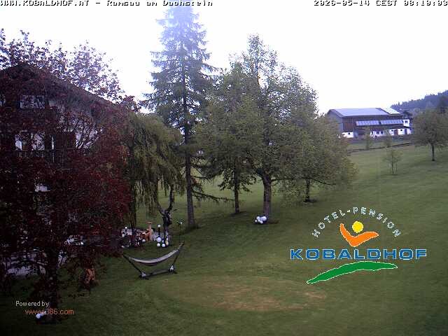 Archiv Foto Webcam Ramsau am Dachstein: Golfplatz am Kobaldhof