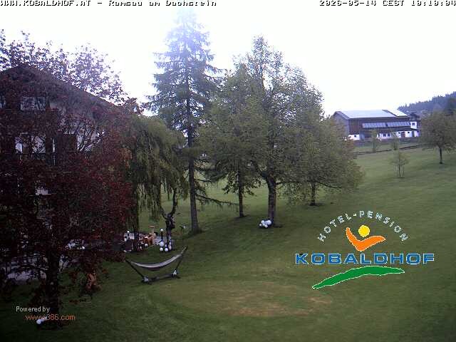Archiv Foto Webcam Ramsau am Dachstein: Golfplatz am Kobaldhof
