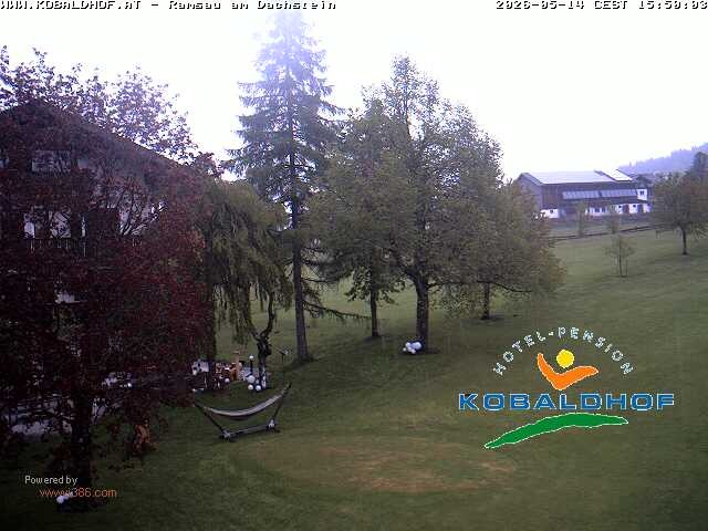 Archiv Foto Webcam Ramsau am Dachstein: Golfplatz am Kobaldhof