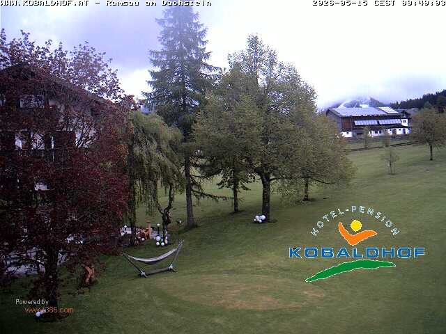 Archiv Foto Webcam Ramsau am Dachstein: Golfplatz am Kobaldhof