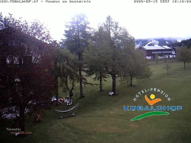 Archiv Foto Webcam Ramsau am Dachstein: Golfplatz am Kobaldhof
