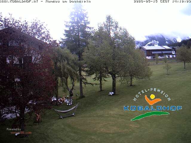 Archiv Foto Webcam Ramsau am Dachstein: Golfplatz am Kobaldhof