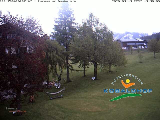 Archiv Foto Webcam Ramsau am Dachstein: Golfplatz am Kobaldhof