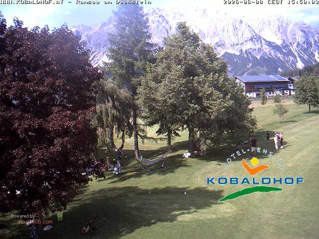Archiv Foto Webcam Ramsau am Dachstein: Golfplatz am Kobaldhof