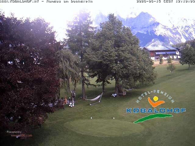Archiv Foto Webcam Ramsau am Dachstein: Golfplatz am Kobaldhof