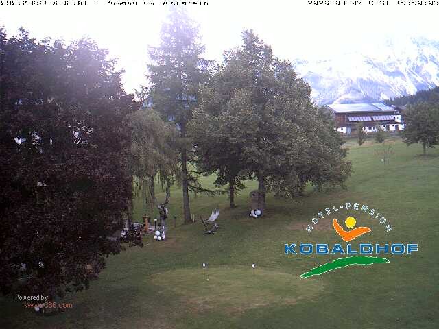 Archiv Foto Webcam Ramsau am Dachstein: Golfplatz am Kobaldhof
