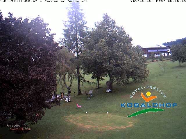 Archiv Foto Webcam Ramsau am Dachstein: Golfplatz am Kobaldhof