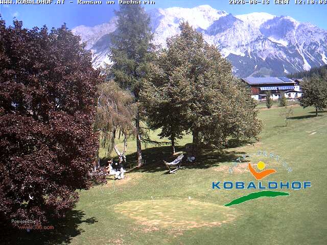 Archiv Foto Webcam Ramsau am Dachstein: Golfplatz am Kobaldhof