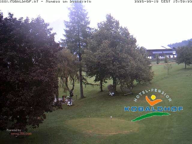 Archiv Foto Webcam Ramsau am Dachstein: Golfplatz am Kobaldhof