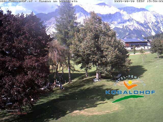 Archiv Foto Webcam Ramsau am Dachstein: Golfplatz am Kobaldhof