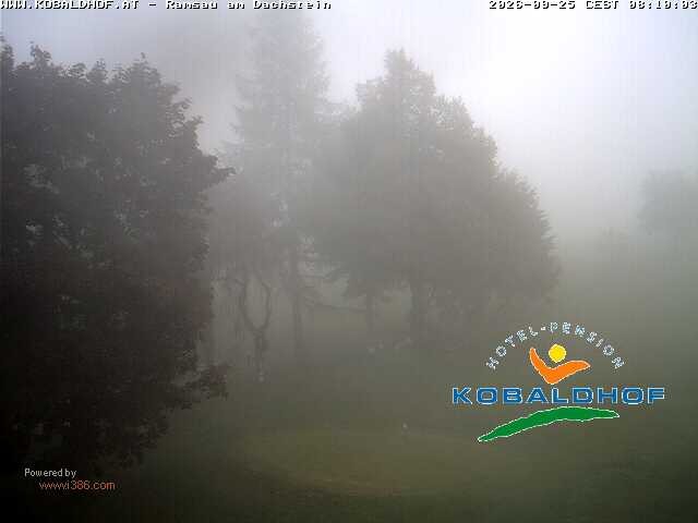 Archiv Foto Webcam Ramsau am Dachstein: Golfplatz am Kobaldhof