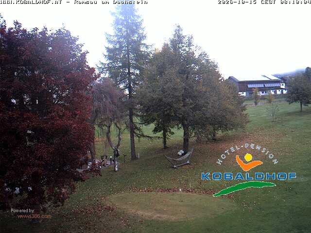 Archiv Foto Webcam Ramsau am Dachstein: Golfplatz am Kobaldhof