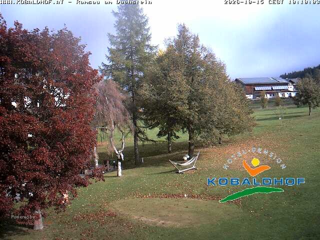 Archiv Foto Webcam Ramsau am Dachstein: Golfplatz am Kobaldhof