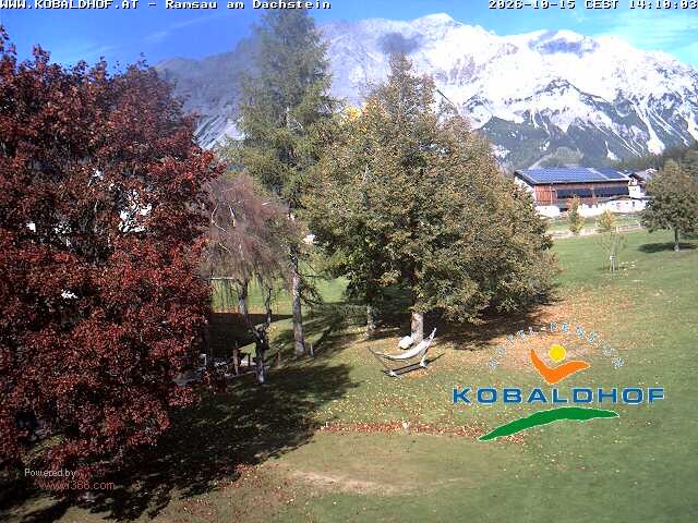 Archiv Foto Webcam Ramsau am Dachstein: Golfplatz am Kobaldhof