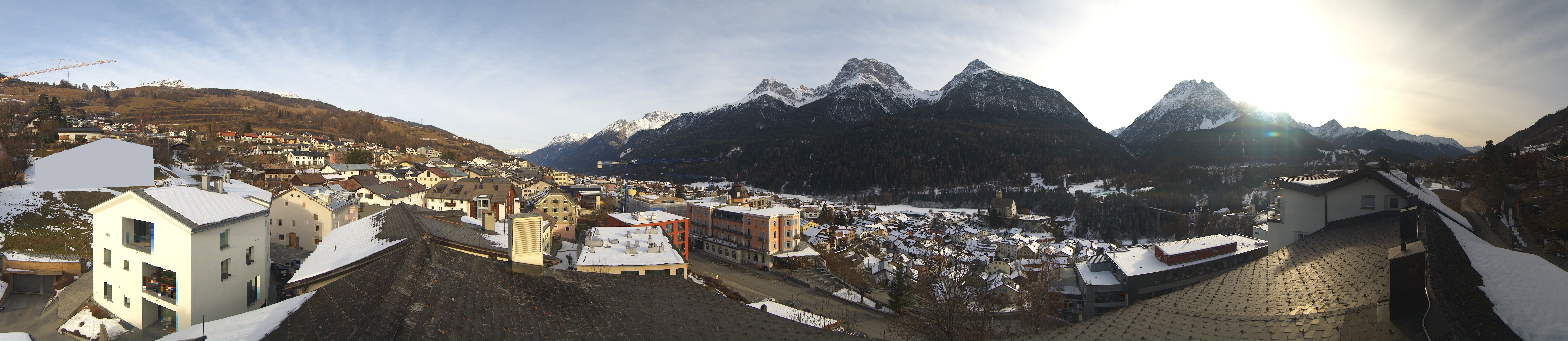 Archiv Foto Webcam Graubünden, Scuol