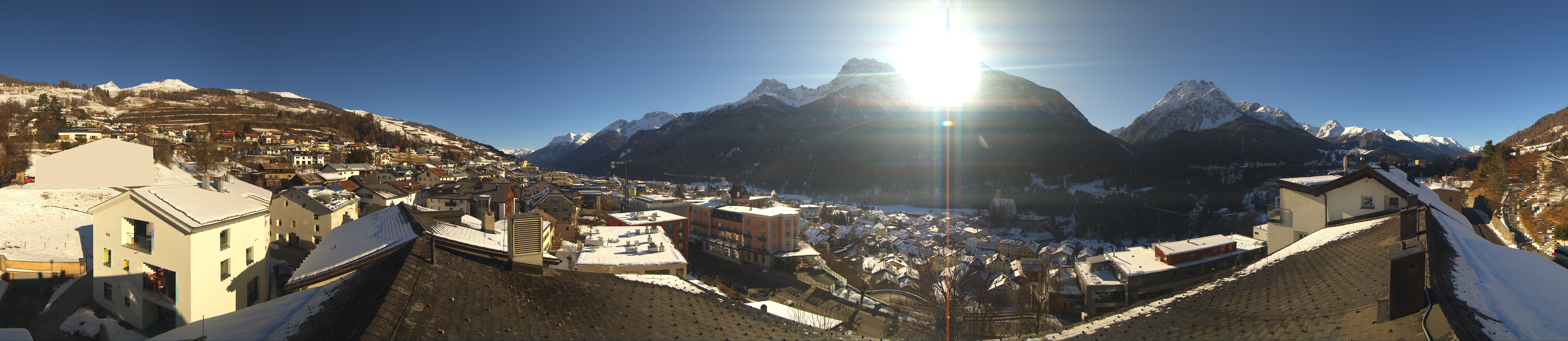 Archiv Foto Webcam Graubünden, Scuol
