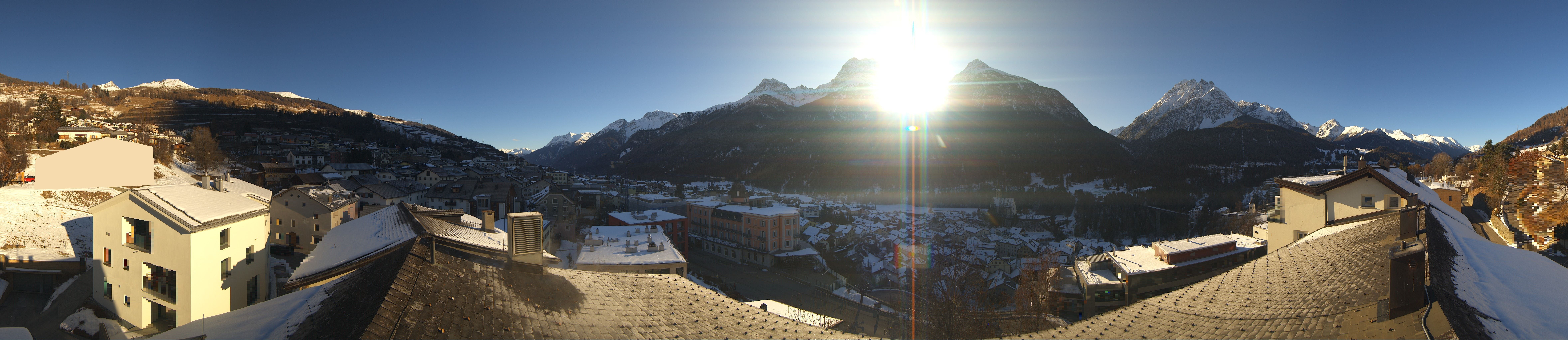 Archiv Foto Webcam Graubünden, Scuol