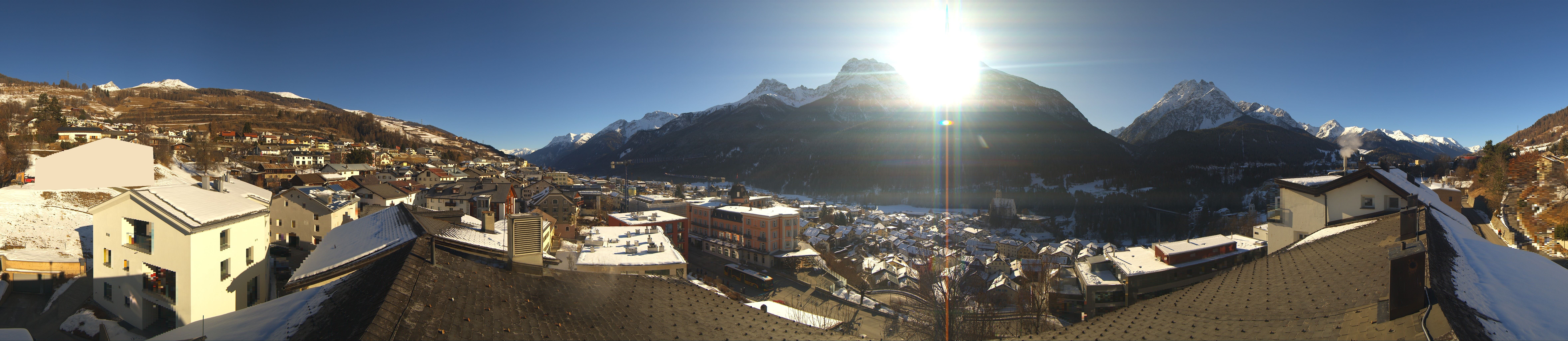 Archiv Foto Webcam Graubünden, Scuol