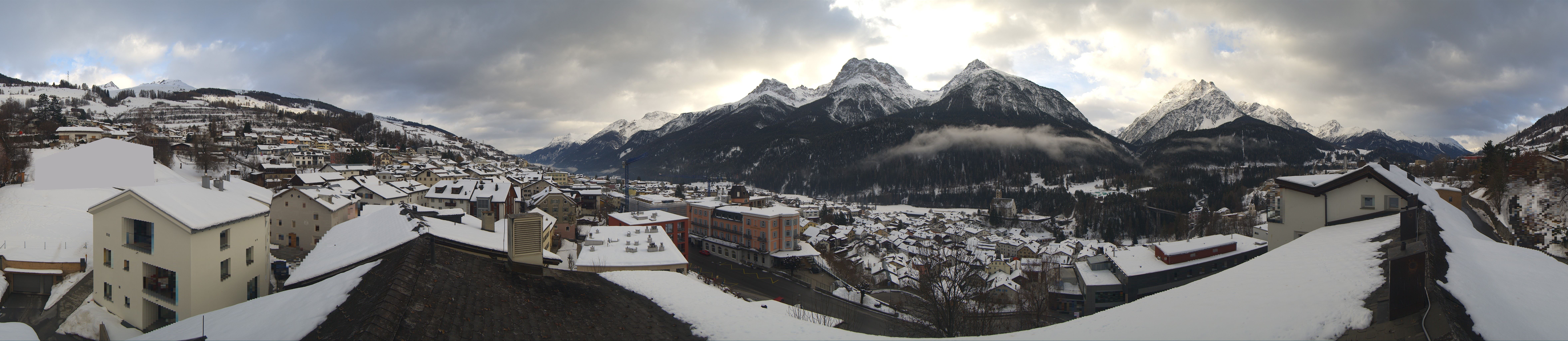 Archiv Foto Webcam Graubünden, Scuol
