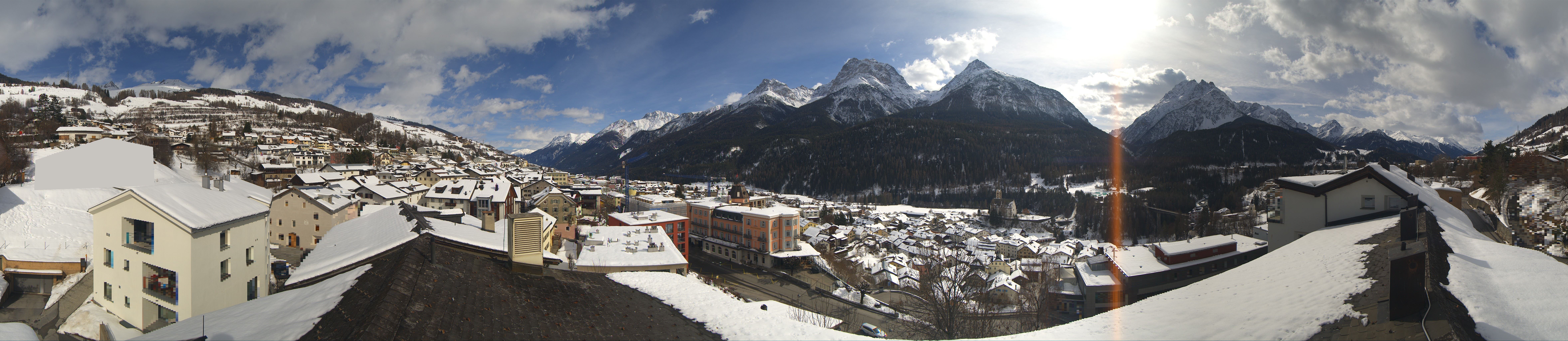 Archiv Foto Webcam Graubünden, Scuol