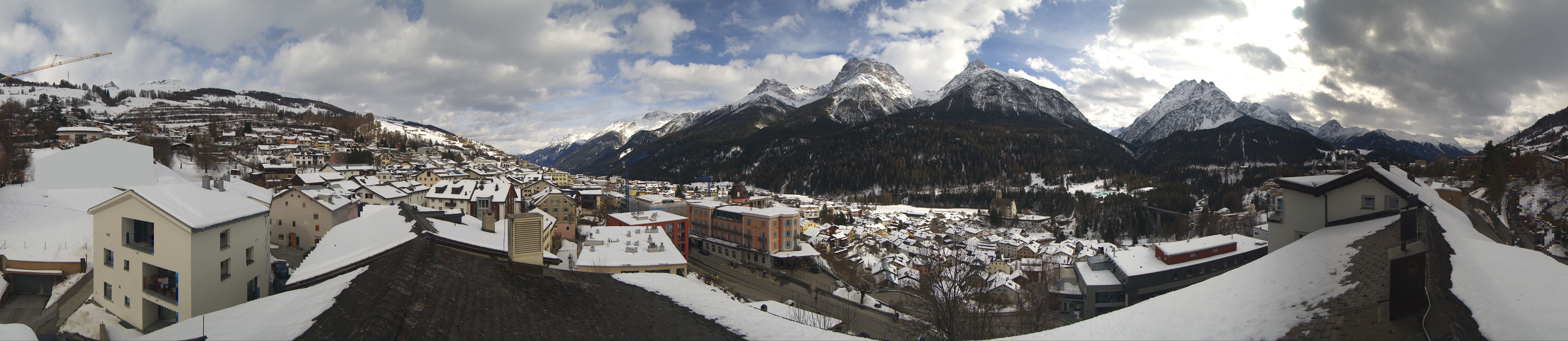 Archiv Foto Webcam Graubünden, Scuol