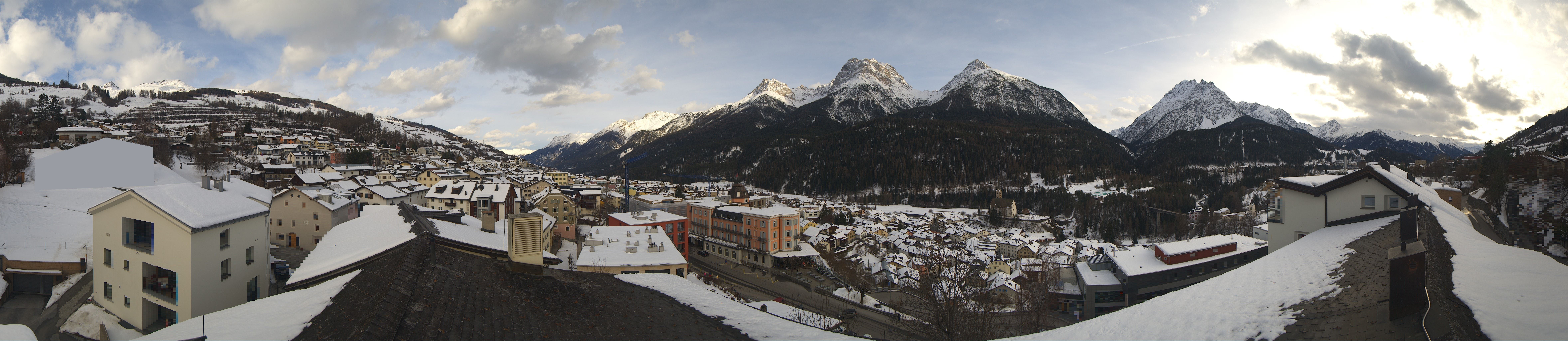Archiv Foto Webcam Graubünden, Scuol