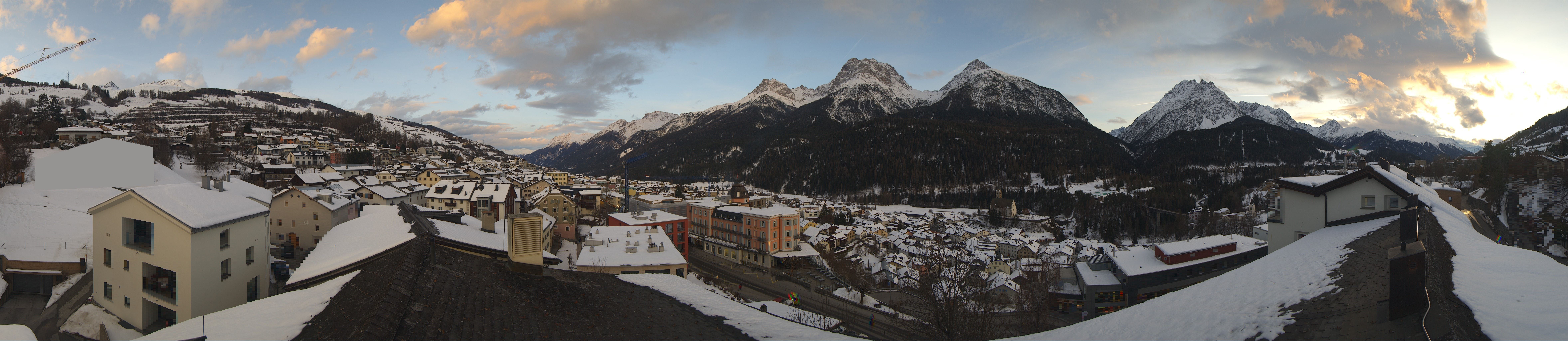 Archiv Foto Webcam Graubünden, Scuol