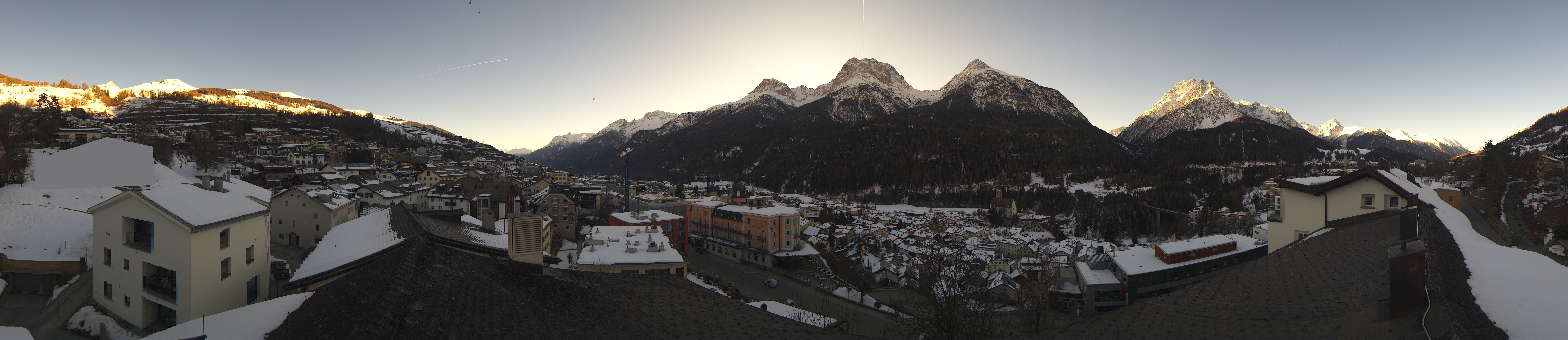 Archived image Webcam Grisons, Scuol