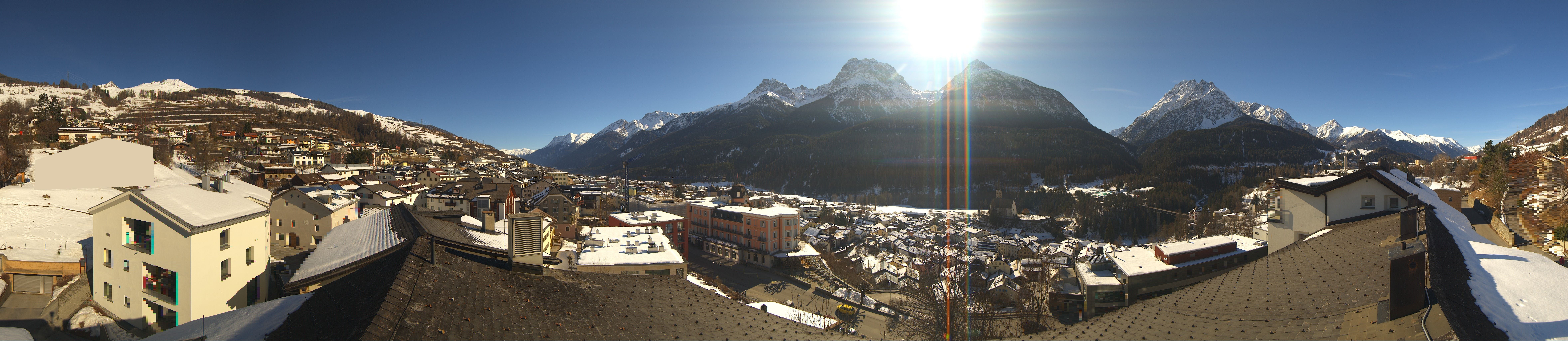 Archived image Webcam Grisons, Scuol