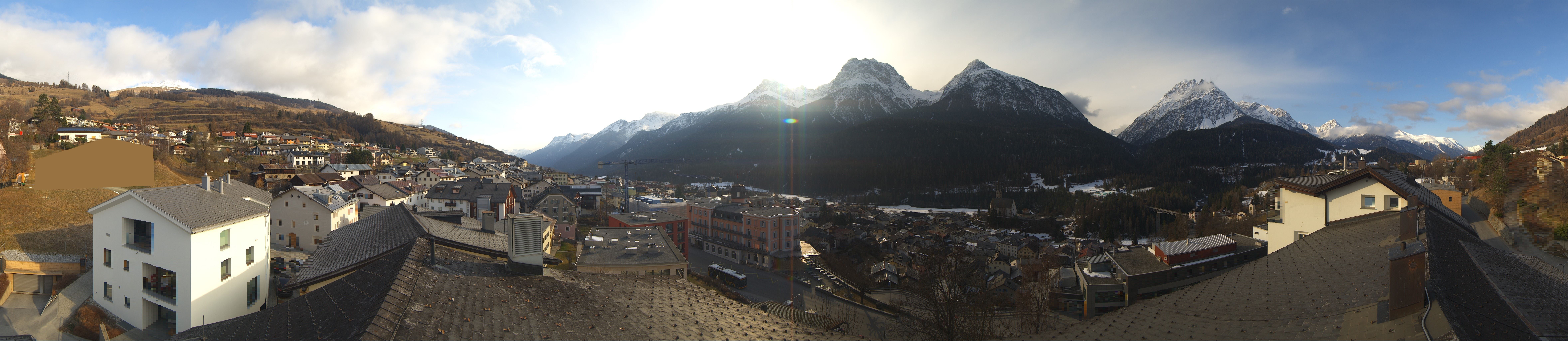 Archiv Foto Webcam Graubünden, Scuol