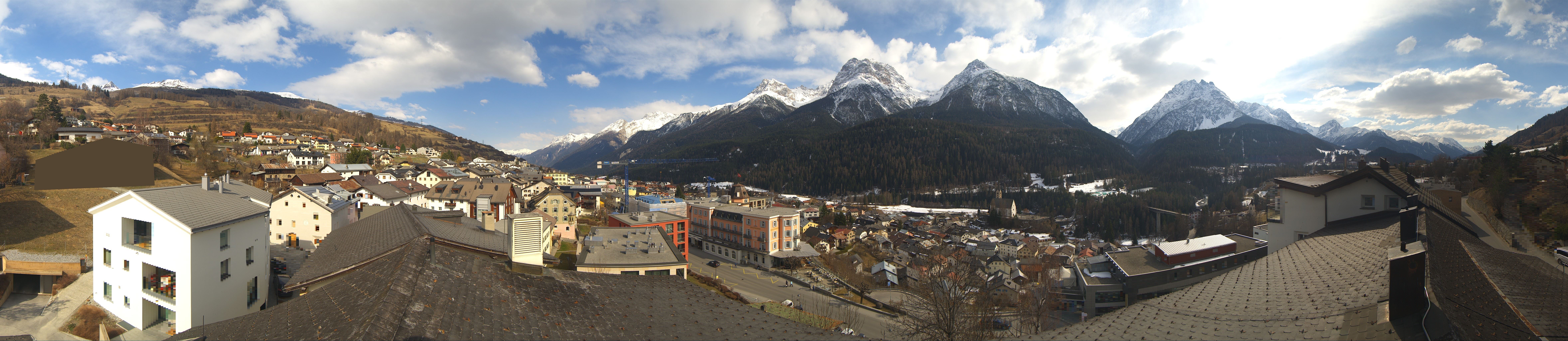 Archiv Foto Webcam Graubünden, Scuol