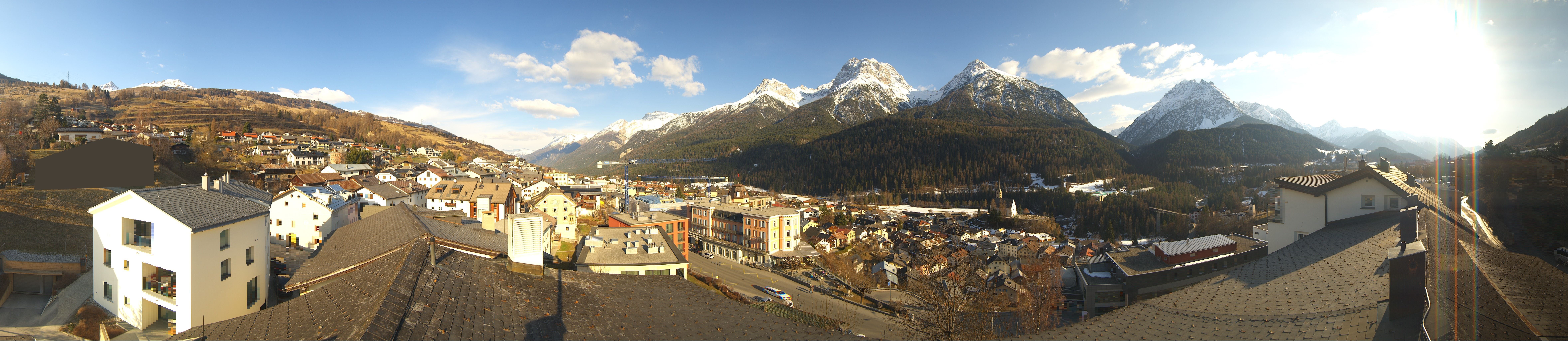 Archiv Foto Webcam Graubünden, Scuol