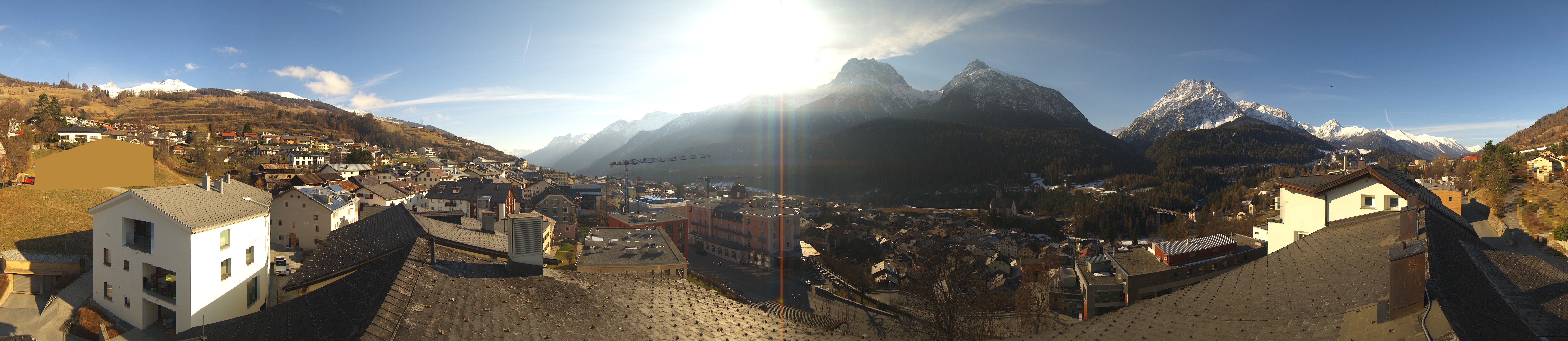Archiv Foto Webcam Graubünden, Scuol