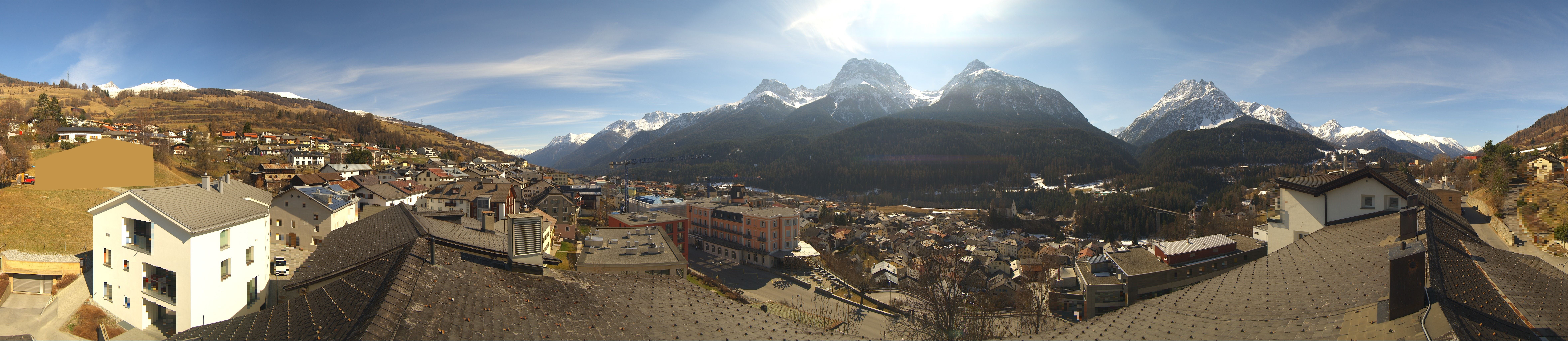 Archiv Foto Webcam Graubünden, Scuol