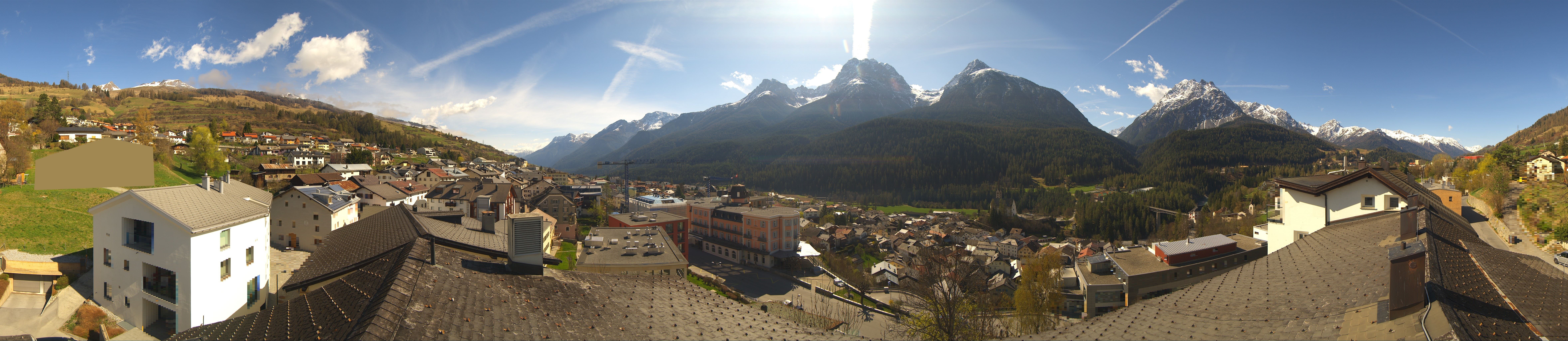 Archived image Webcam Grisons, Scuol