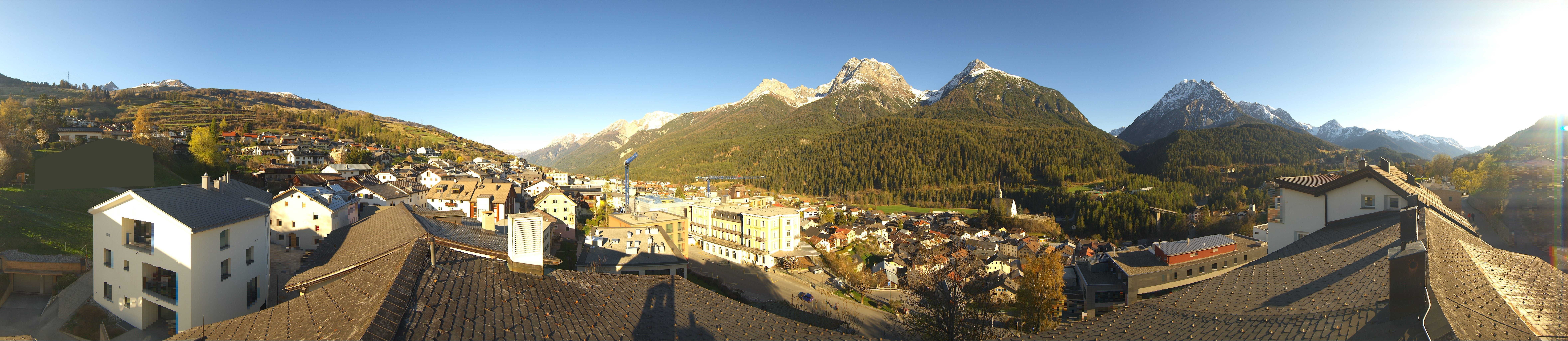 Archiv Foto Webcam Graubünden, Scuol