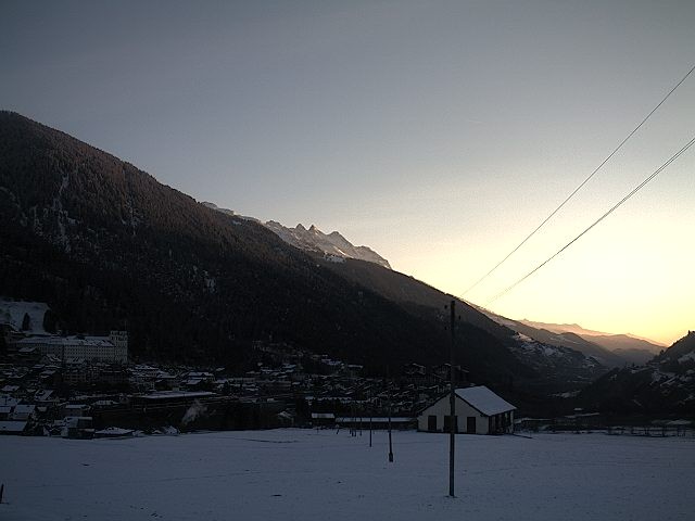 Archived image Webcam Disentis, Grisons