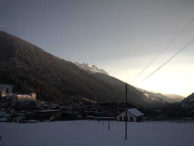 Archived image Webcam Disentis, Grisons