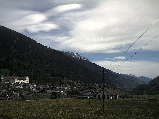 Archiv Foto Webcam Disentis, Graubünden
