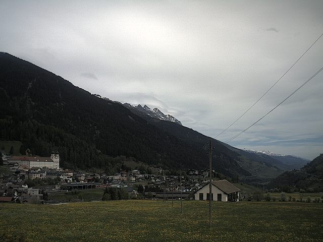 Archiv Foto Webcam Disentis, Graubünden