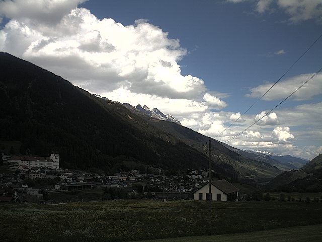 Archiv Foto Webcam Disentis, Graubünden