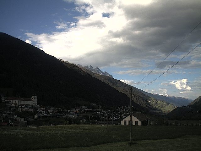Archiv Foto Webcam Disentis, Graubünden