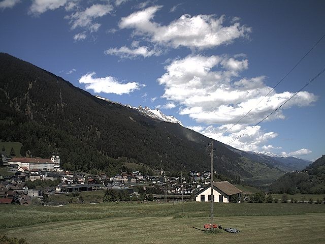 Archiv Foto Webcam Disentis, Graubünden