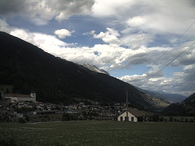 Archived image Webcam Disentis, Grisons