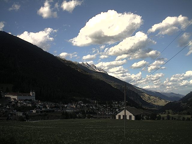 Archived image Webcam Disentis, Grisons