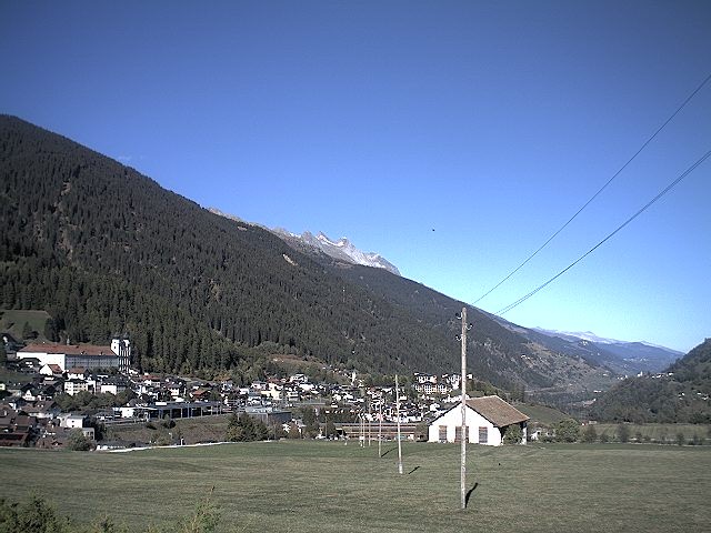 Archiv Foto Webcam Disentis, Graubünden