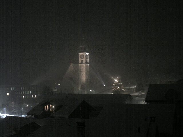 Archiv Foto Webcam Disentis/Mustér, Sogn Gions Kirche