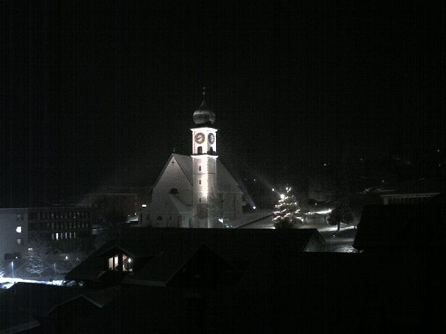 Archiv Foto Webcam Disentis/Mustér, Sogn Gions Kirche